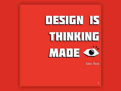 My favorite Saul Bass quote
