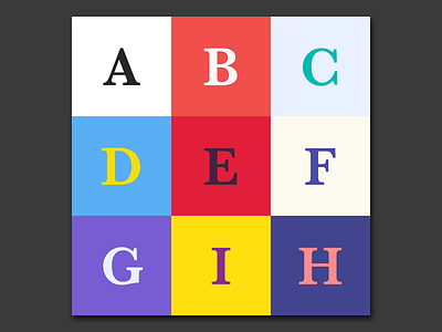 Baskerville 💛 color colors font typography