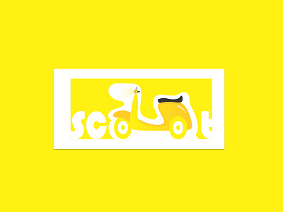 Scoot design illustration