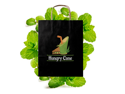 Hungry Cane logo cane logo hungry juice snacks