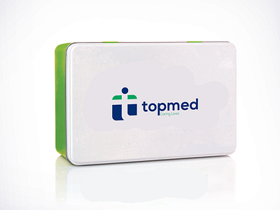 Topmed Brandmark medical logo monogram pharmacy logo tm logo