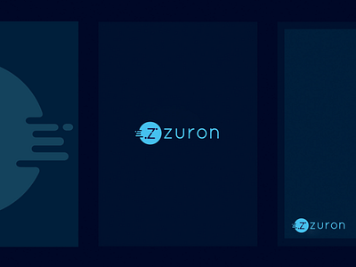 Zuron Logo combination mark currency logo monogram