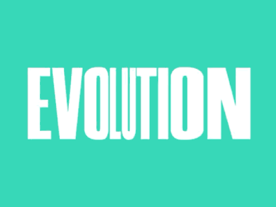 Evolution animation evolution gif graphic design green motion design typography