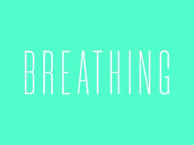 Breathing 2d after effects animation design graphic design green letters motion design typography