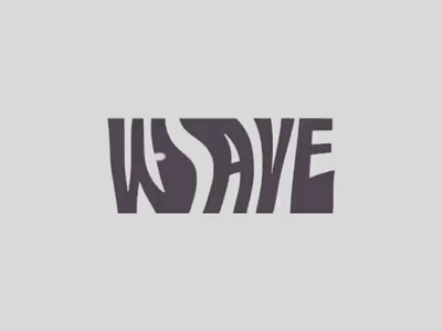 Wave after effects animation fun graphic design keyword nature typography water wave word