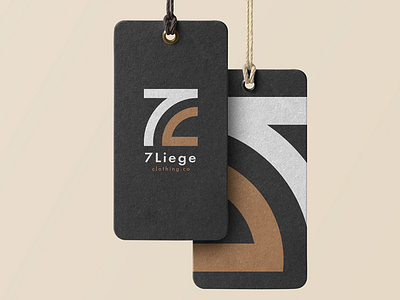 7L - 7Liege Clothing.Co bold brand branding branding design clean creative design idea identity logo mark mockup monogram simple