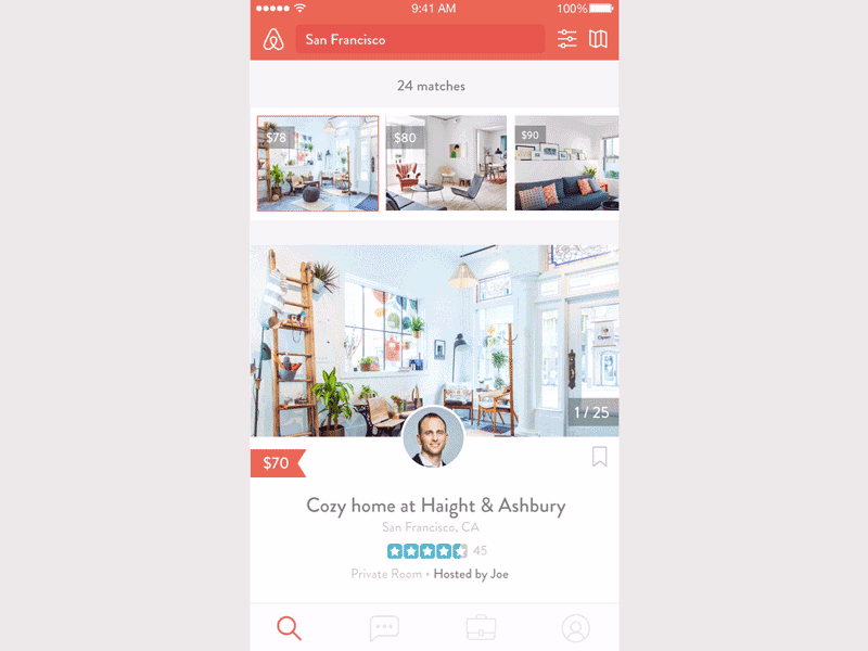 Airbnb Concept