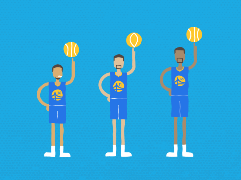 K-Dubs basketball curry durant golden kevin klay state steph thompson warriors