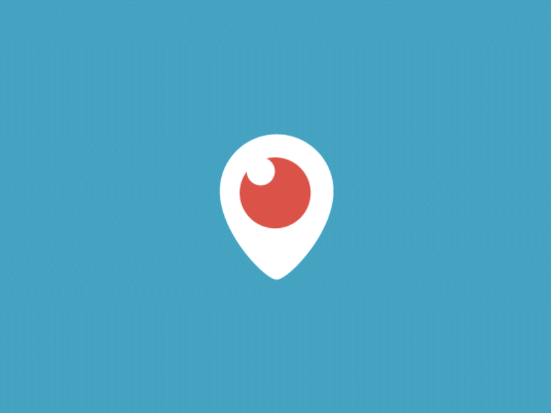 Periscope Logo Animation animation eye gif location logo periscope