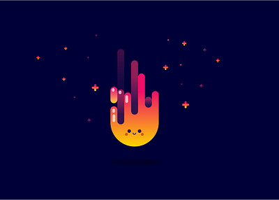 fire icon illustration logo vector web