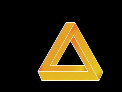 triangle illustration art illustrator logo