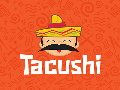 Tacushi art direction branding typography