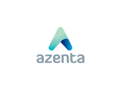 Azenta azenta boomerang branding logo logo design simple