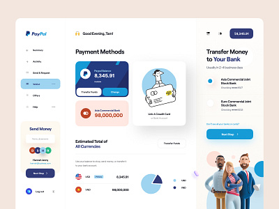 Paypal - Web App Concept