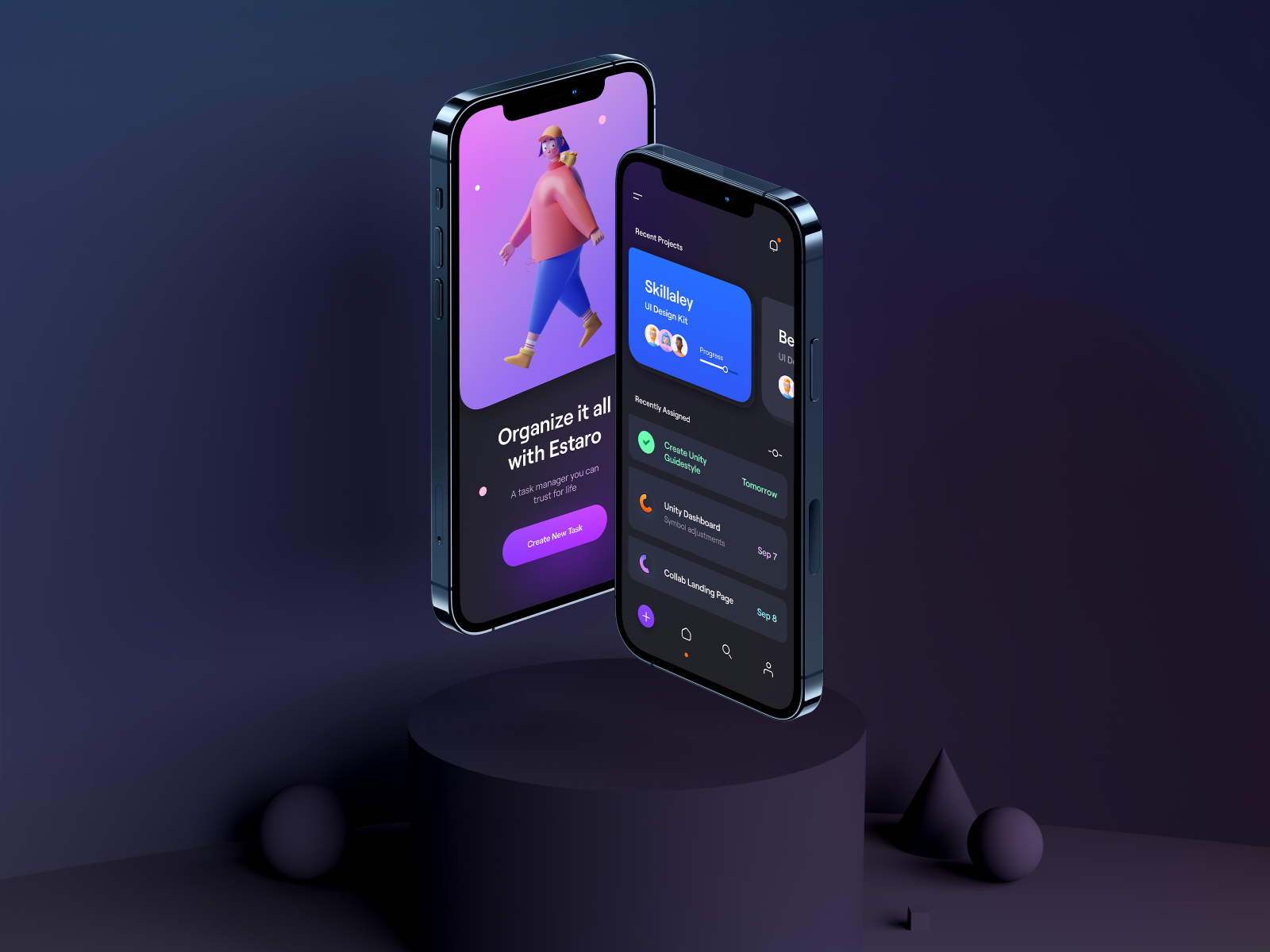 Iphone App Design Mockup - Reverasite