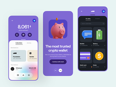 Crypto Wallet App 🐽