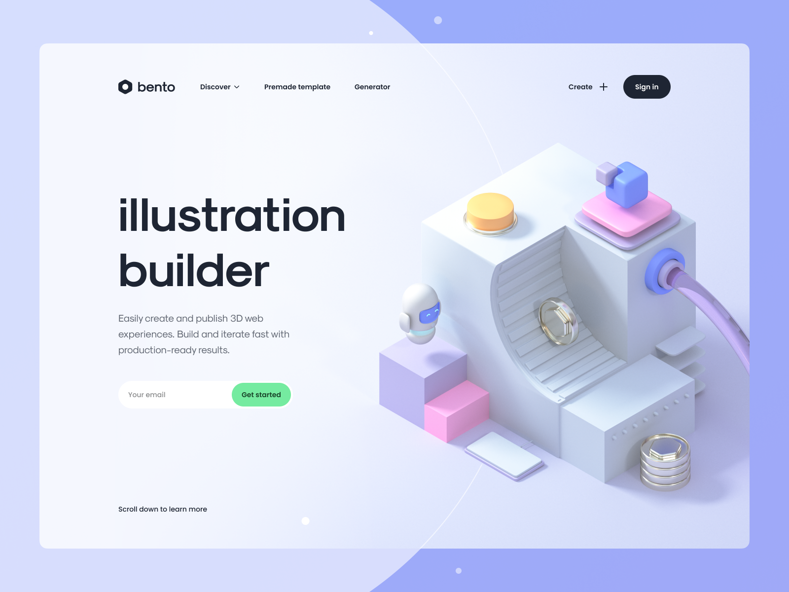 Bento Illustration Builder Concept by Tran Mau Tri Tam on Dribbble