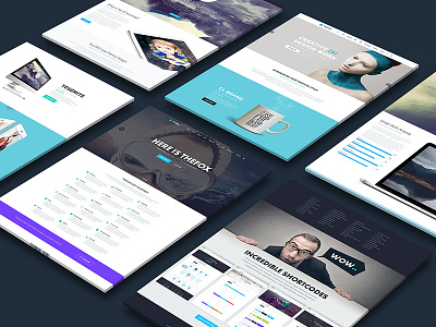 TheFox PSD ver 1.1.6 Description awesome beautiful business creative description download great psd elegant psd psd template thefox trending web psd template