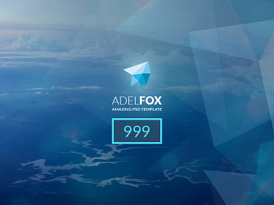 AdelFox | 999 Sales | PSD Template adelfox best psd template best seller design download great great design psd psd template sale web psd web template