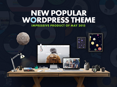 New Most Popular Wordpress Theme of 2015