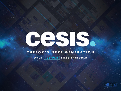 Cesis | Ultimate Multi-Purpose PSD Template agency blog business careers fashion lifestyle multi purpose portfolio psd template themeforest tranmautritam