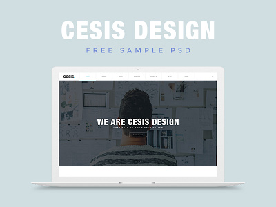 Cesis PSD | Free Sample (Coming soon) agency business careers cesis fashion lifestyle multi purpose psd sample template themeforest tranmautritam