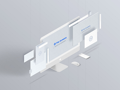 [WIP] The Sceens - Perspective Mockup clean design clear mockup high resolution mock ups mockup template perspective psd mock up psd mockup screens