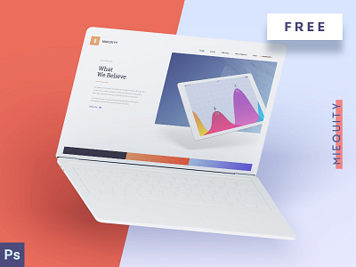 MIEQUITY - Free Website PSD Template + Download Link