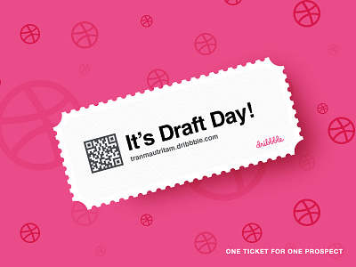 🎉 It’s Dribbble Draft Day! community creative designer dribbble dribbble day dribbble invitation dribbble invite invitation invite join dribbble tranmautritam