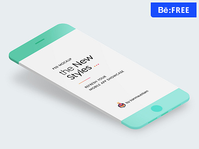 🎁 Free Download: Minimal Phone Mockups free download free mockup free psd free template iphone minimalistic mobile mockup mockups phone screen