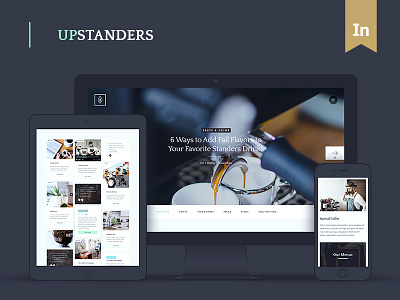 Upstanders Coffee blog cafe cafe shop clean coffee coffee shop ecommerce fresh shop simple tea tea shop