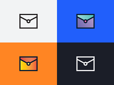 Daily Icon #001 - Email Icon challenge daily icon design icon email email icon icon icon design icons line icon mail mail icon stroke icon
