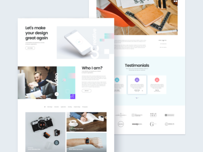 Cesis Creative Demo | Homepage agency blog clean company creative demo homepage press theme ui design web design wordpress