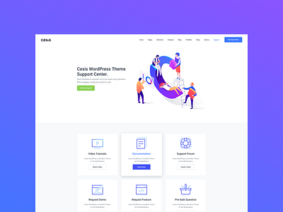 Cesis Wordpress Theme Support Center cesis help helpdesk support support center theme wordpress wordpress theme wp wp theme