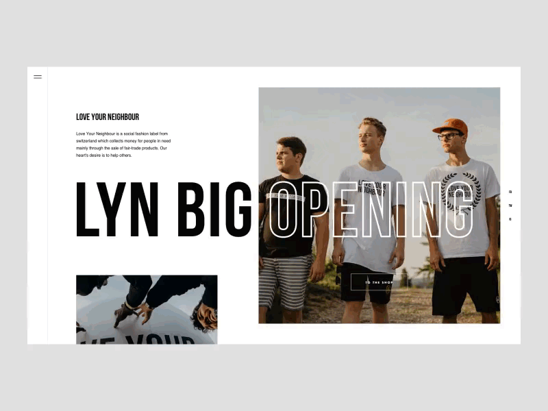 LYN :: II :: Concept clean creative minimal ui design web design