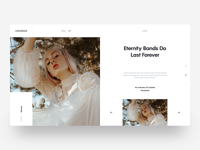 Lookbook - Layout Exploration clean clean layout clean minimal clean web design clean website creative fashion layout design layout exoloration layout website light design minimal minimal design minimal website model tranmautritam ui design vietnam web design white website