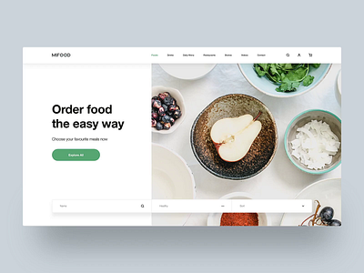 🚀Mi Food - Sketch Template - Free Download clean creative drink template food food and beverage food and drink food app template food website free template hospitality minimal nutrition order food restaurant sketch app sketch template tranmautritam ui design ui design kit web design