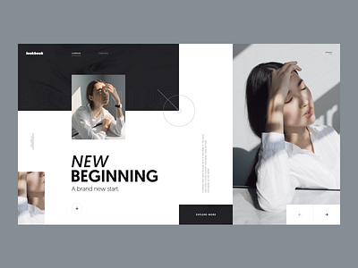 Lookbook :: Chap 13 :: Layout Exploration clean clean web design clean website creative fashion layout design layout exploration lookbook magazine minimal model press tranmautritam ui design ui designer user experience user interface ux design vietnam young