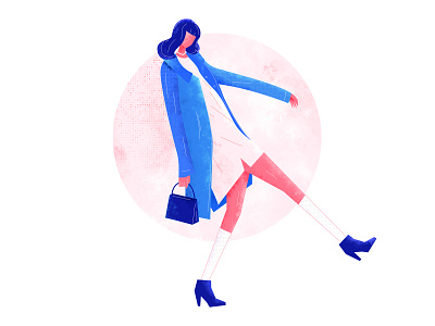 Fashion Model Illustration