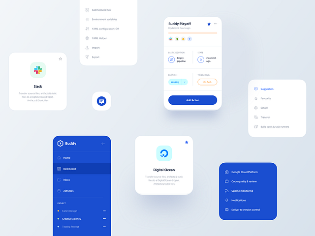 Buddy :: Components by Tran Mau Tri Tam on Dribbble