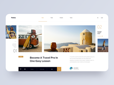 TheFox Travel :: Layout Exploration