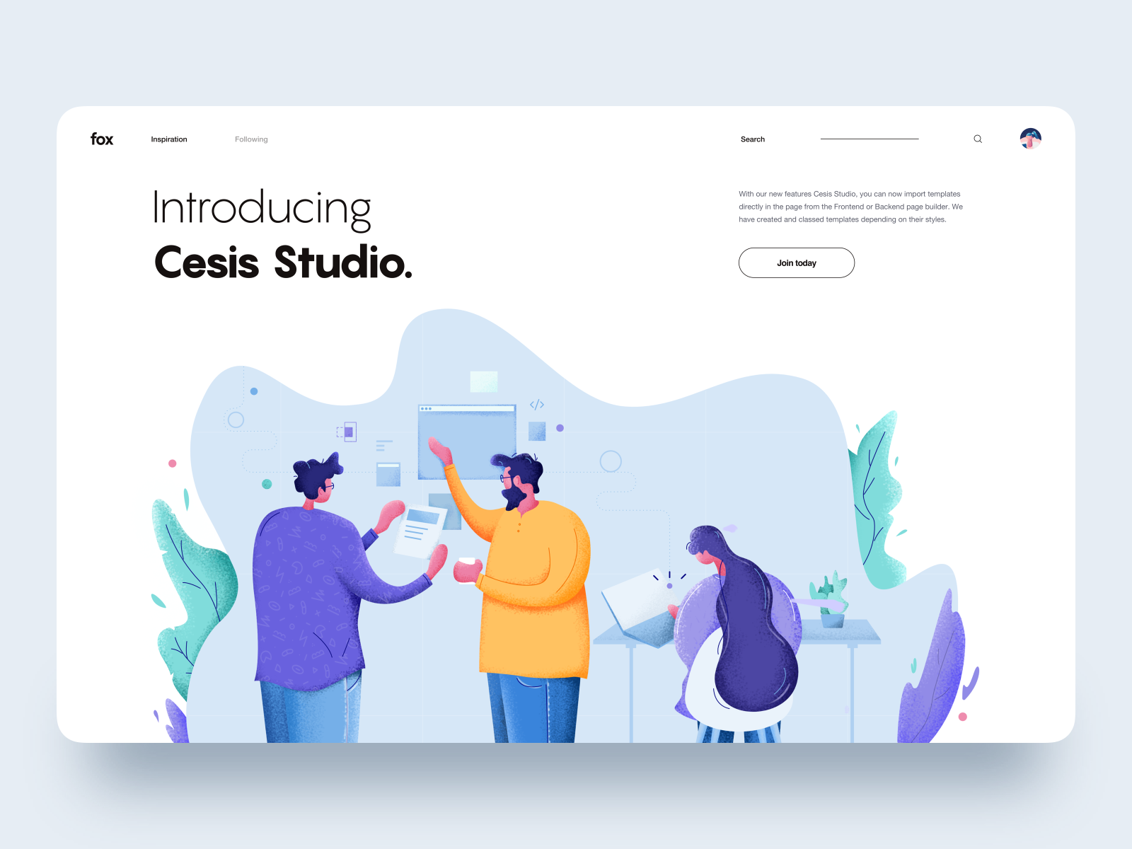 Team Work :: Illustration :: Cesis Studio by Tran Mau Tri Tam ✪