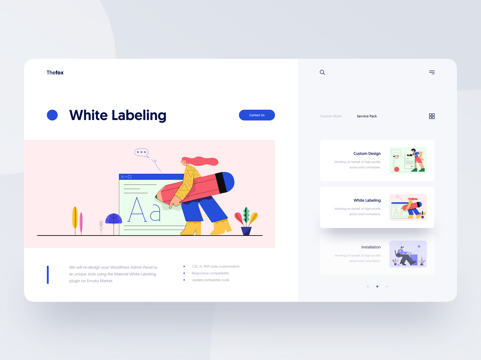 Thefox WordPress :: Services by Tran Mau Tri Tam ✪