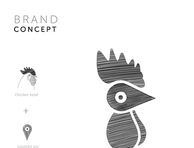 Poultry Joint brand concept branding design icon illustration illustrator logo typography vector