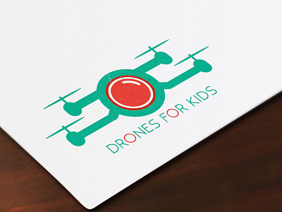Drones for kids design flat graphicdesign illustration logo logo design vector
