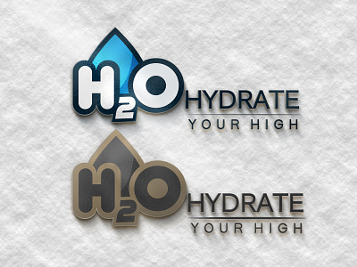 h2o design flat graphicdesign icon illustration illustrator logo logo design minimal vector