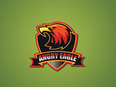 eagle animation design esportlogo flat graphicdesign illustration illustrator logo design mascot logo minimal