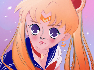 Sailor Moon anime art artwork cartoon cartoon illustration character character design characters concept concept art design illustration manga mangaart procreate sailor sailormoon