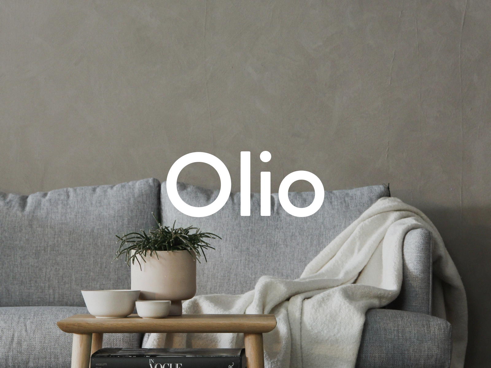 Olio branding design ui ux web design