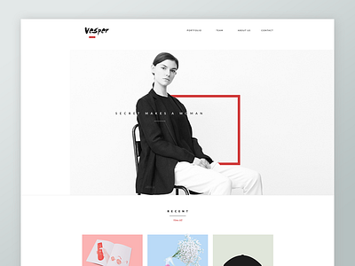 Vesper Landing Page